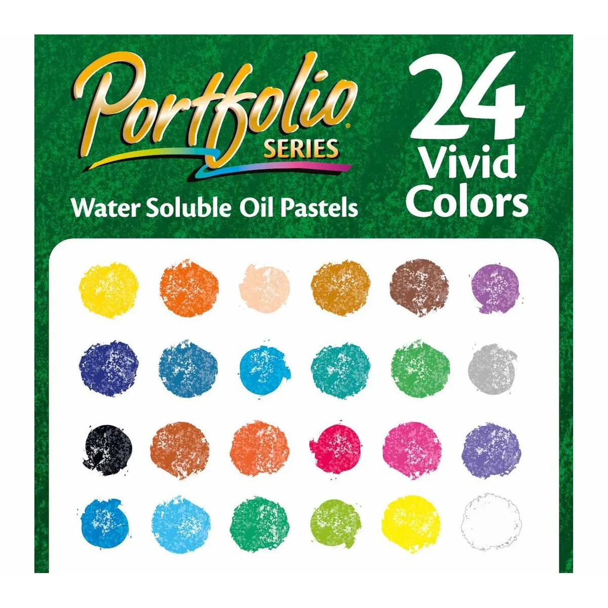 مجموعة حافظة الباستيل الزيتية من Crayola ، قابلة للذوبان في الماء ، قد تختلف الألوان ، عدد 24 ، 52-،