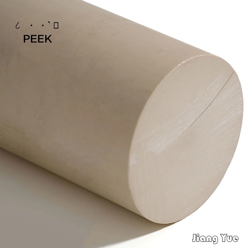 PEEK rod diameter 3-100mm Natural color high temperature resistant polyether copper rod length 500mm