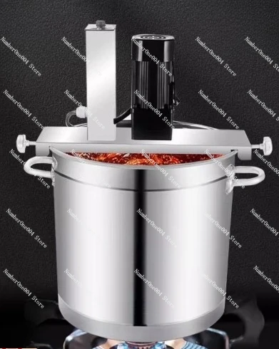 

Commercial Automatic Electric Stirring Cooker Machine Heavy Duty for Chili Bean Paste Hot Pot Base Sauce Paste Jam