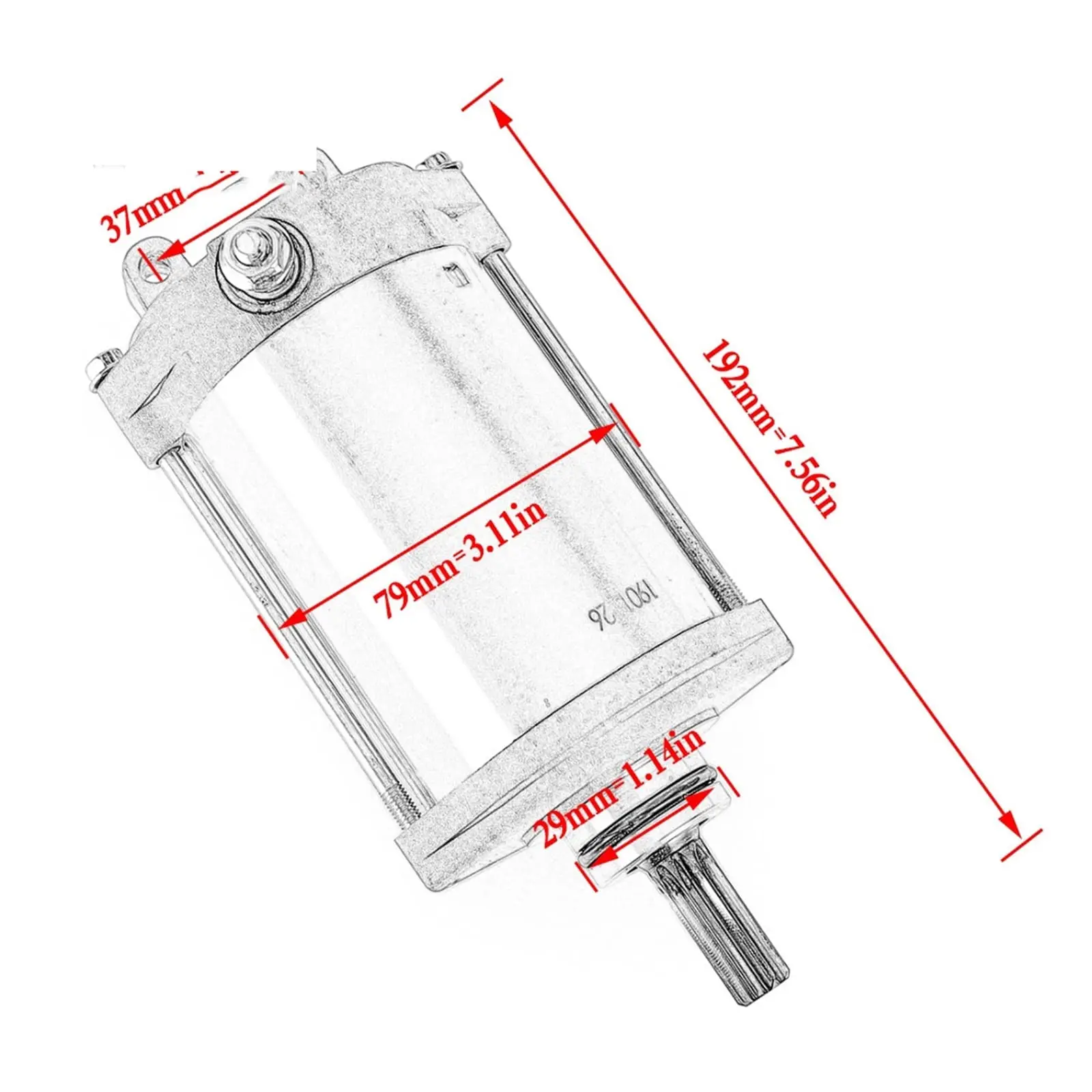 Electrical Starter Motor Compatible With Suzuki GSX1300R GSX1300RZ GSX1300RX Hayabusa 1300 Motor Accessories 31100-24F10