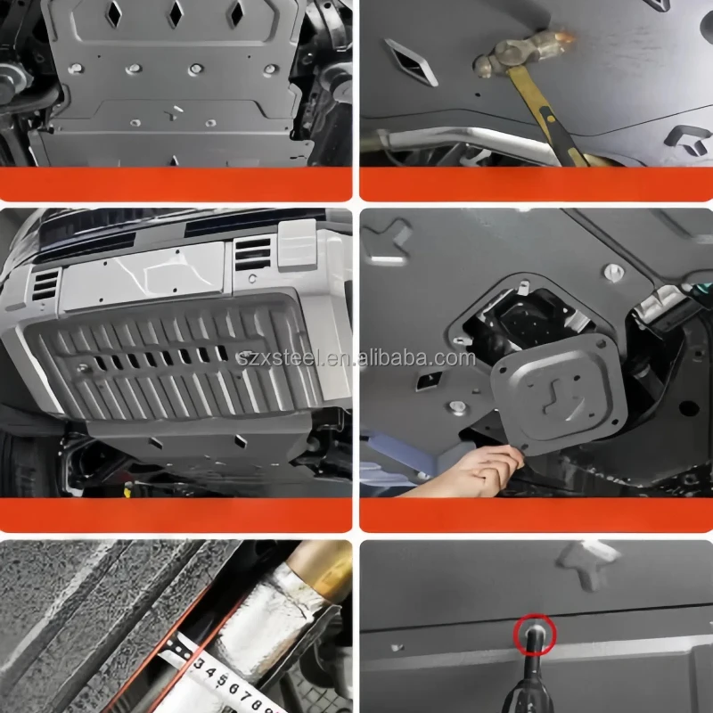 方程式豹5用シャーシガードプレート、バッテリーラジエーター、エンジン下部ガードプレート、燃料タンク底板アクセサリー