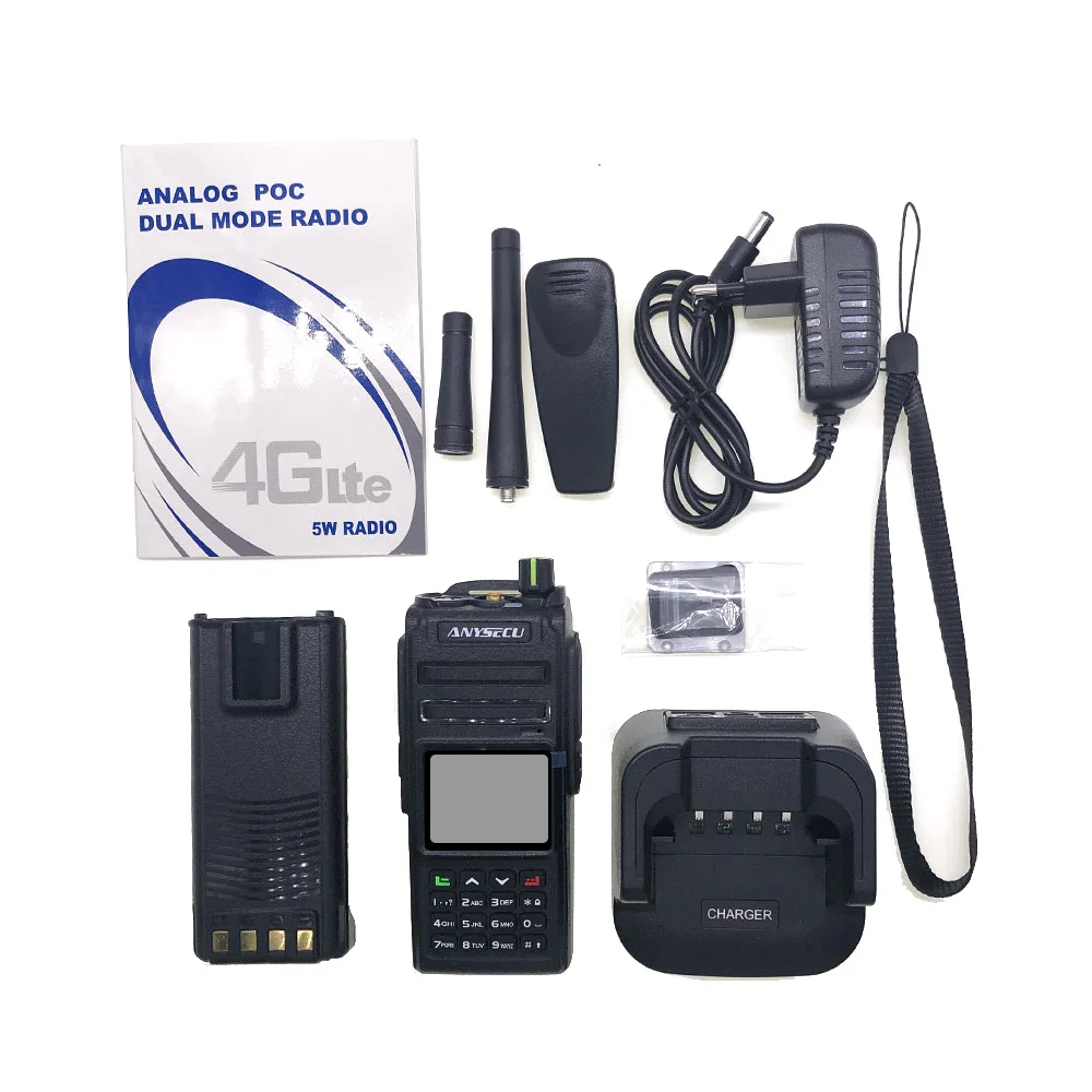 Anysec- Radio de red portátil R1560 DS1560, sistema Linux, funciona con plataforma ptt Real, transceptor UHF, 400-520MHz, 2800mAh
