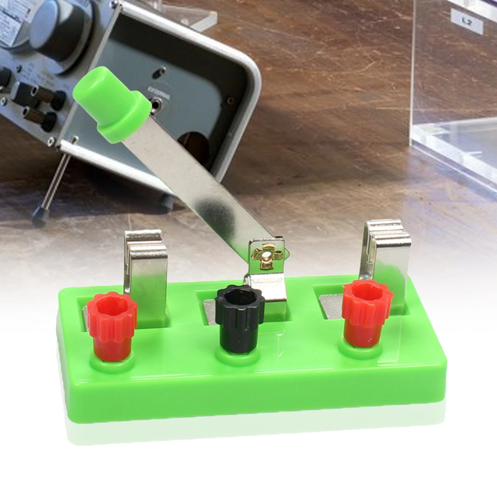 واحد القطب التبديل واحد القطب واحد رمي التبديل اتصال دائرة العلوم التجارب الفيزيائية معدات التدريس