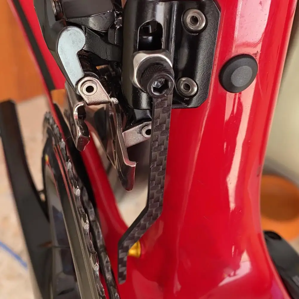 Panduan Rantai Universal Serat Karbon Penstabil Rantai Sepeda Jalan Ultra Ringan