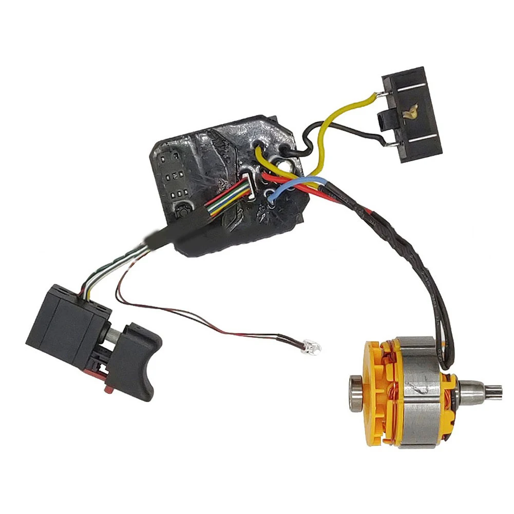 

Motor Assembly Motor Board Switch Brushless Electric Wrench Compatibility For Dayi 2106 161 169 High Power Brushless