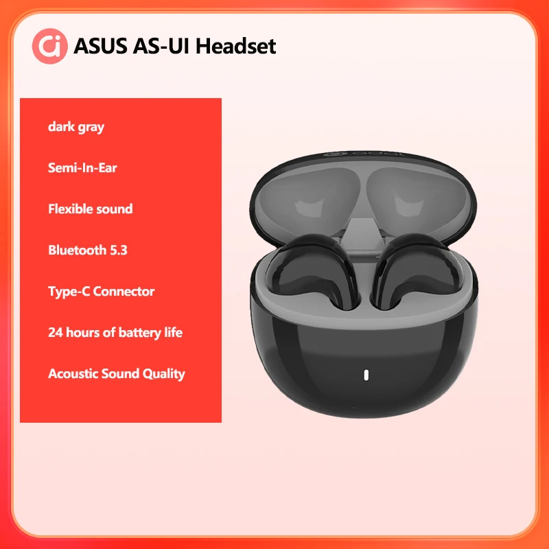 ASUS a bean wireless Bluetooth headset AS-UI semi-in-ear headset