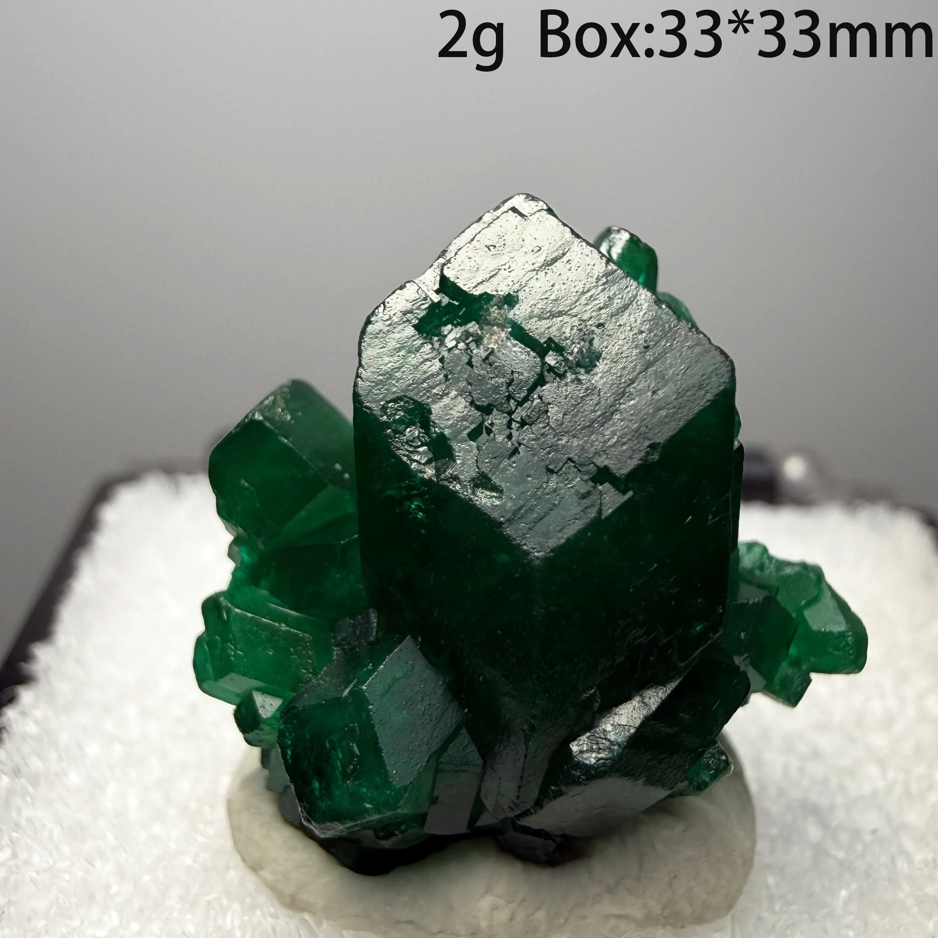 Natural Congo Dioptase Raw Mineral Specimen Transparent Emerald Green Crystal Geology Collection Meditation HealingA1-1-5