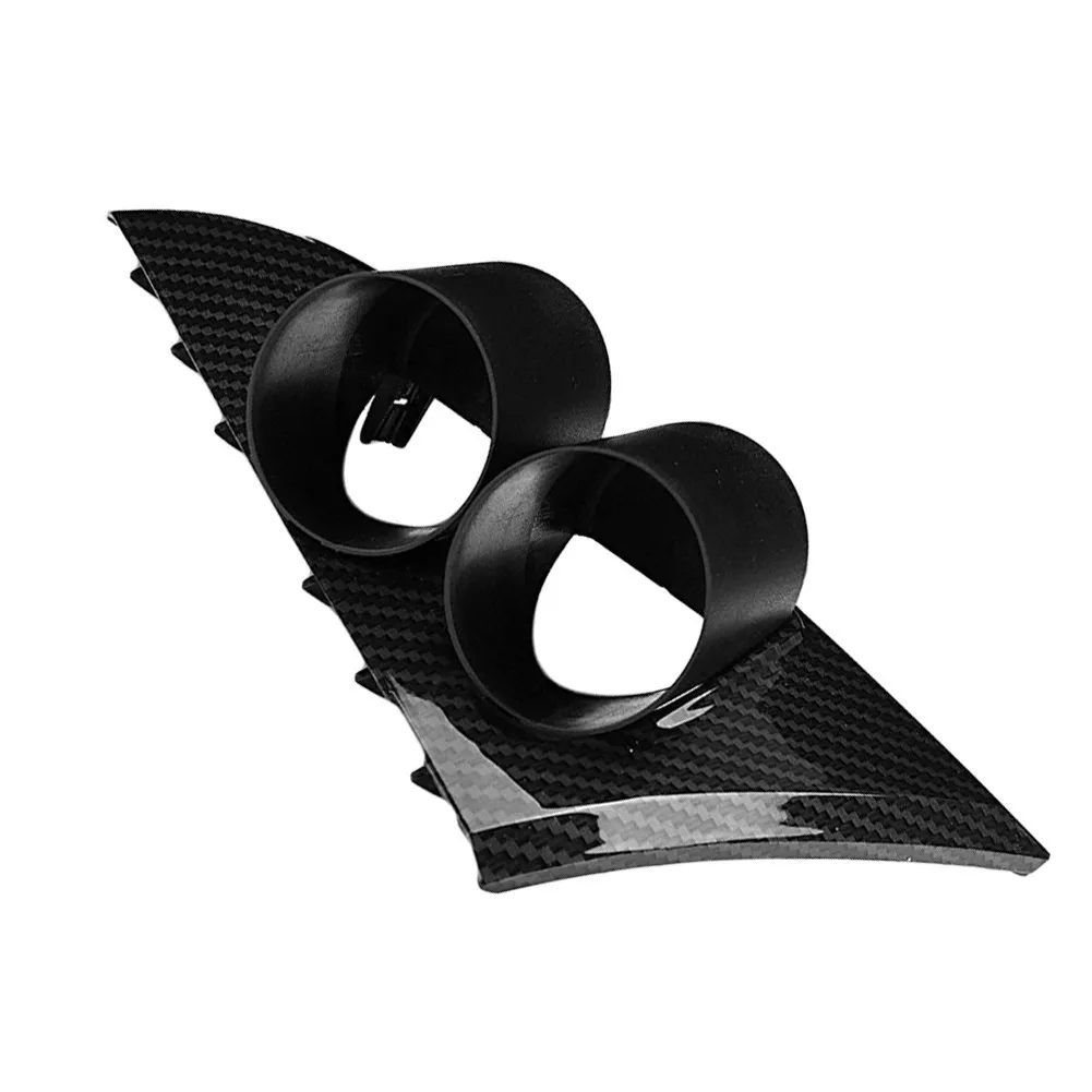 Gauge Pod Carbon Fiber Gauge Pod Mount Broken Part Replace Practical Automotive Accessory For Car Dashboard Monitoring