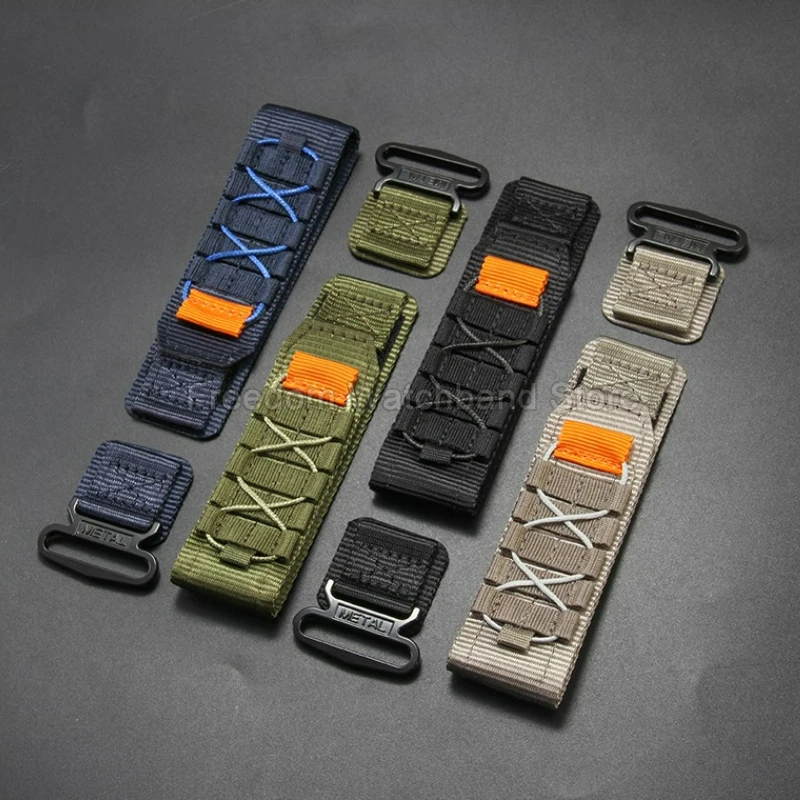 20 22 มม. สายนาฬิกาไนลอนคุณภาพ - Velcro Strap Sandal บทวิจารณ์และราคา