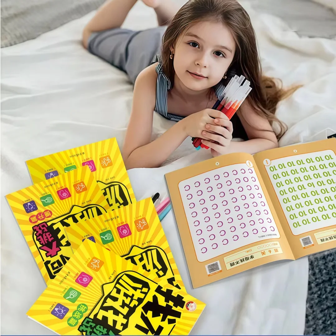 

Find Differences Card Game Reusable Catoon Educational Puzzle for Kids Three Dificulty Levels for Focus Attention Training