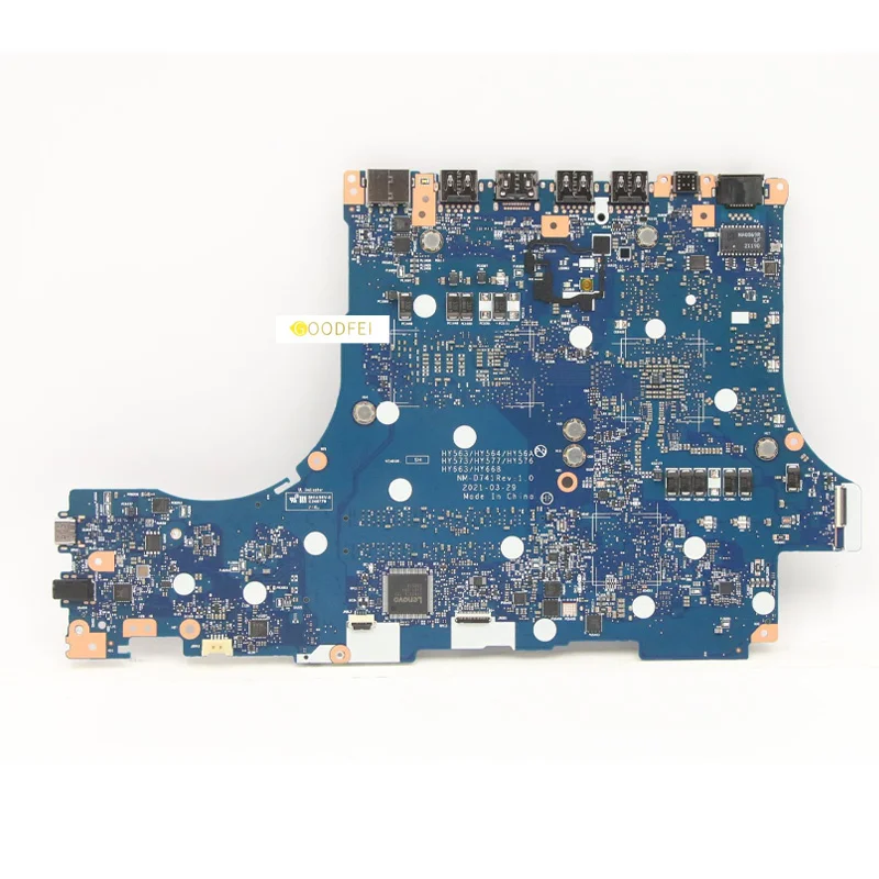 5B21C81135 For Lenovo Legion 5-15ITH6 Laptop Motherboard NM-D741 I7-11800H Notebook Mainboard 100% test OK Accessories