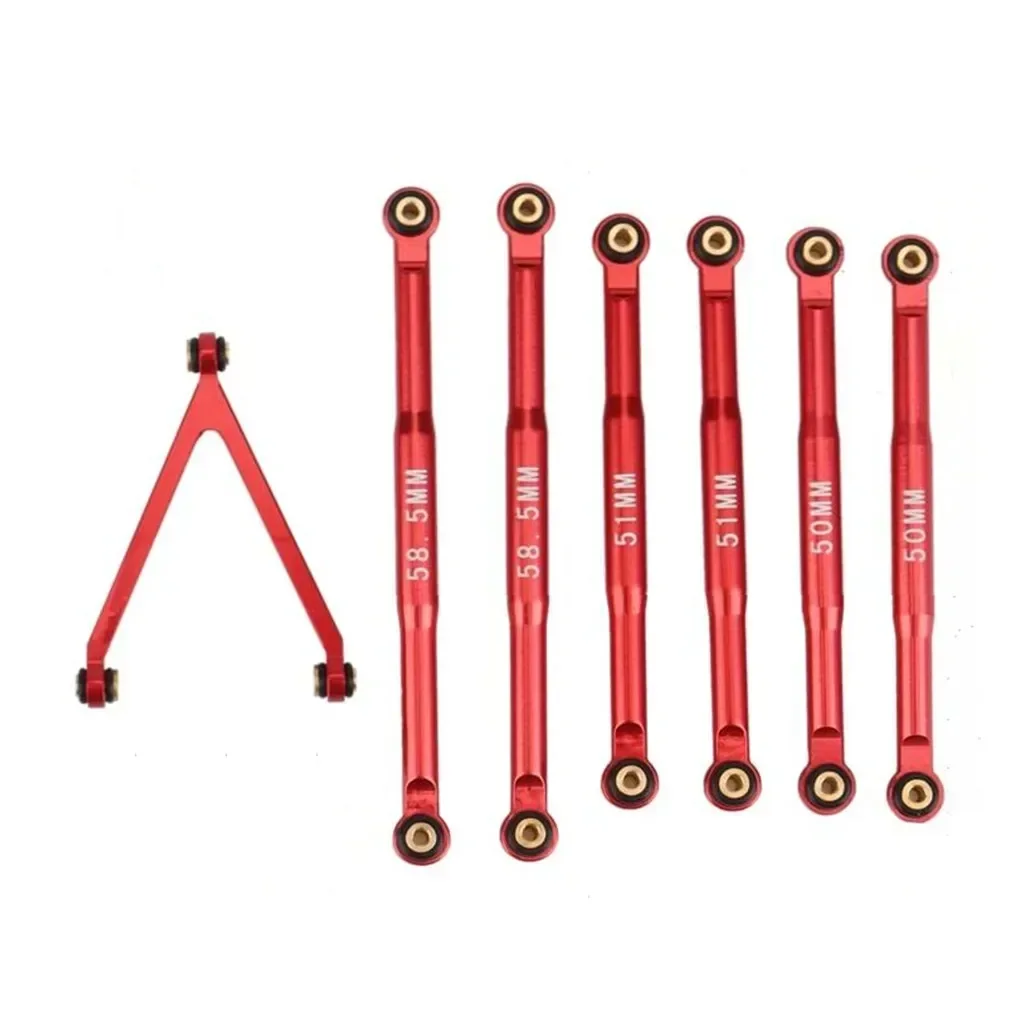 

Chassis Links Set CNC Upgrade for RC Crawler Car LWB 133.7mm Axial SCX24 AXI00001 C10 AXI00002 JLU Bronco AXI00006