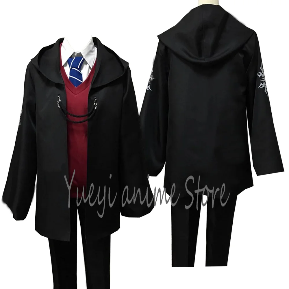 Anime Cosplay Ritsuka Fujimaru cos Man women Uniform Suit Halloween Costume customized