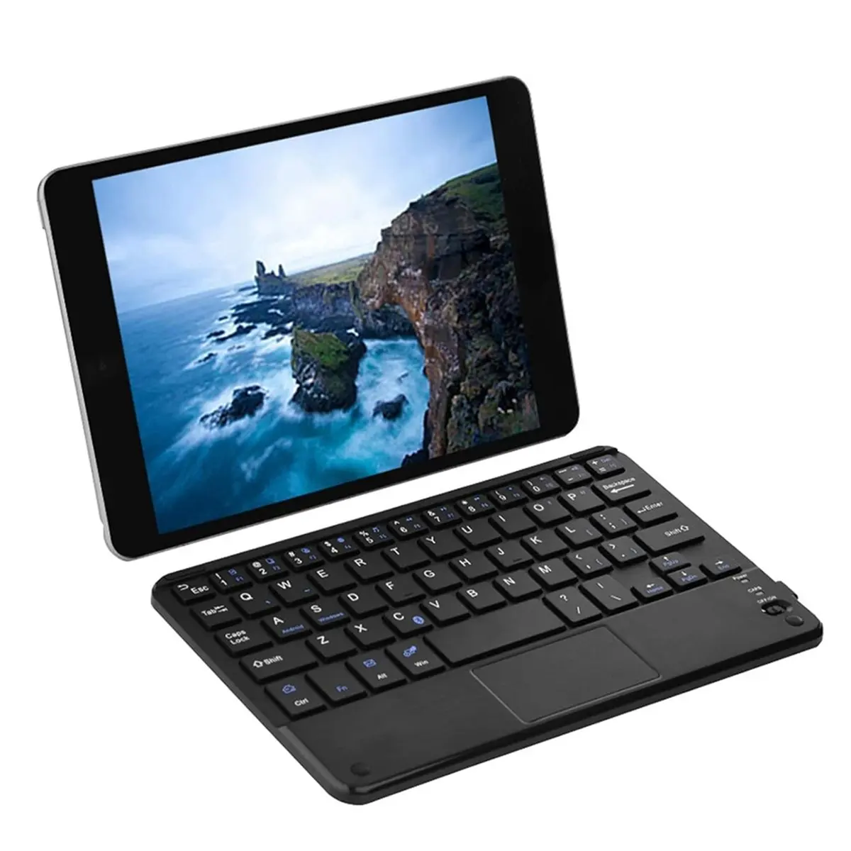 A14G Ultra-Slim Touchpad Keyboard, Keyboard with Built-in Multi-Touch Trackpad for Smart TV HTPC PC Tablet Laptop