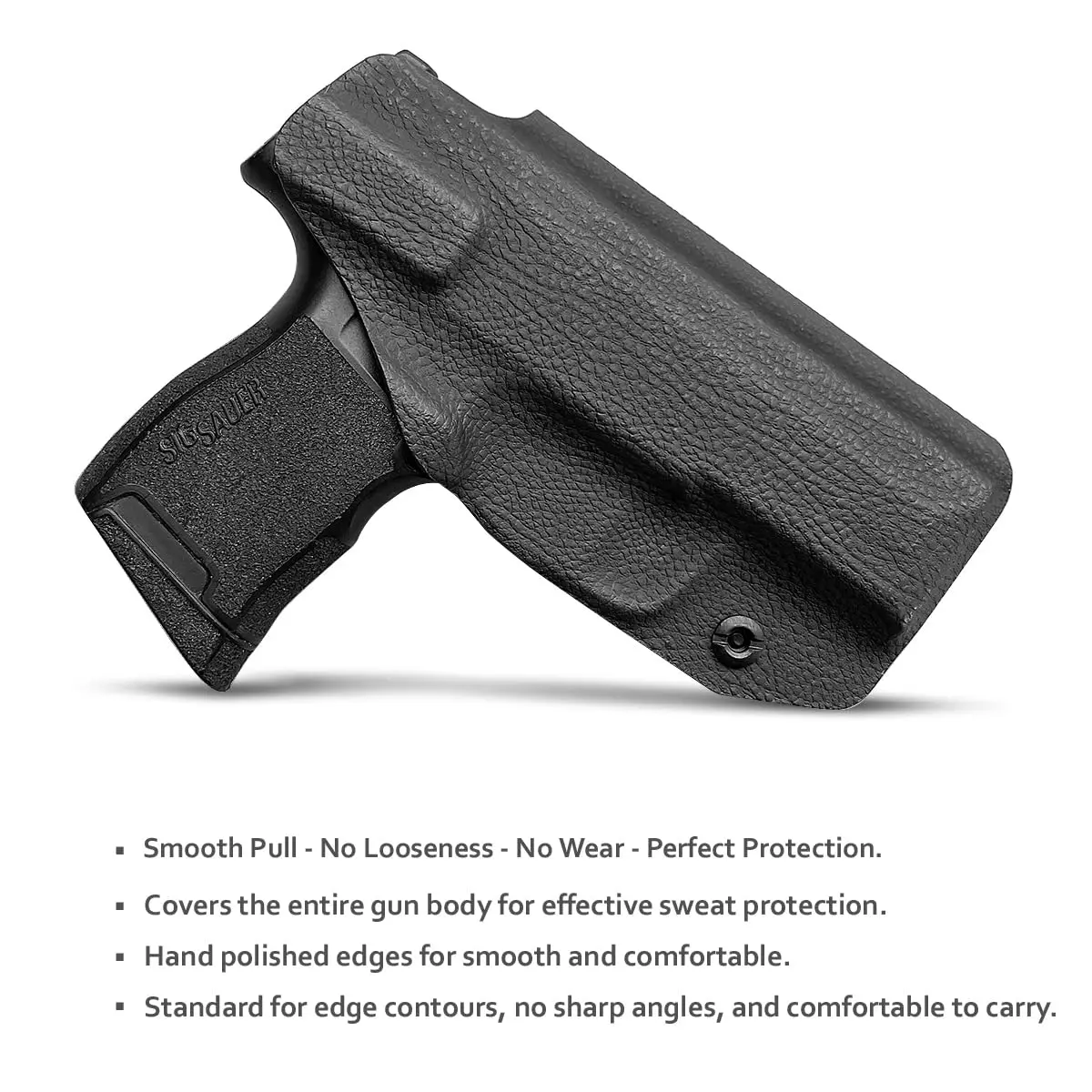 Sig P365 Holster IWB Dermatoglyph Kydex for Sig Sauer P365 / P365 SAS / P365 X Pistol - Sig Sauer P365 Gun Accessories - Sig 365