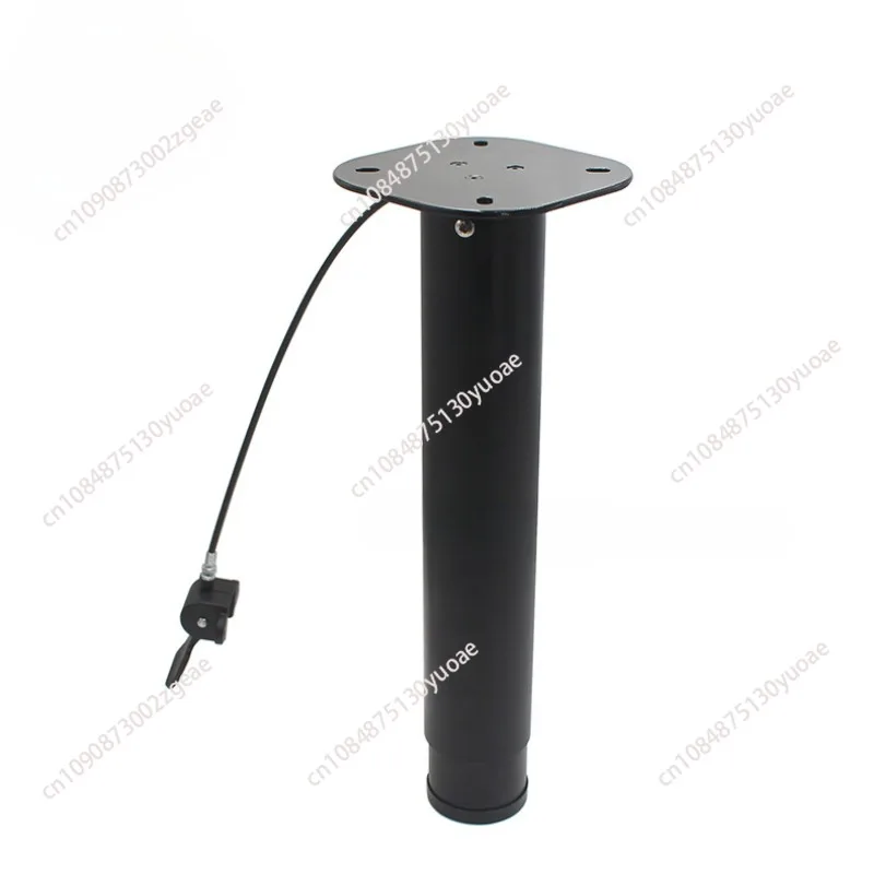 

Manual adjustment of coffee table wire-controlled lifter, pneumatic vertical lifting and random stop hardware, press adjustment