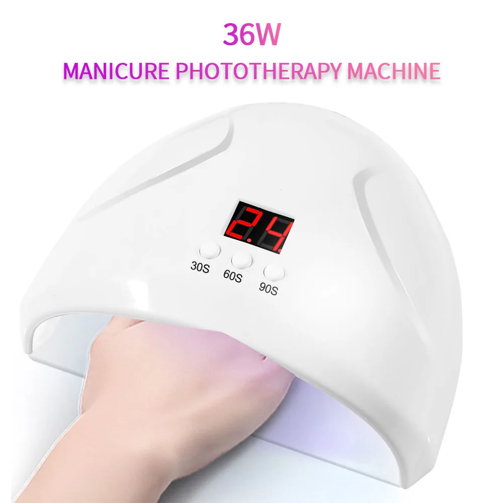 Mini1 USB 36W Nail Phototherapy Machine 12 UV LEDs Drying Lamp For Curing Gel Professional Manicure Tool Salon Equipment