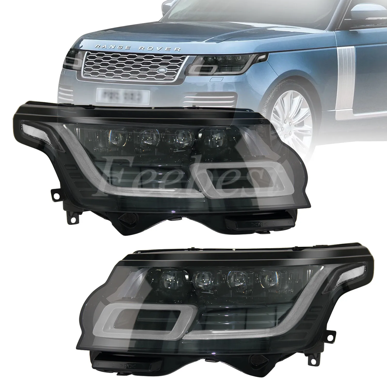 

LED L405 Headlamp Direct Facelift 4 Lens Headlight For Land Rover Range Rover Vogue 2013 2014 2015 2016 2017 No Body Kit Upgrade