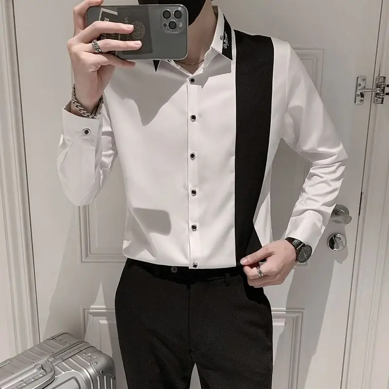 

Summer KPOP Fashion Style Harajuku Slim Fit Tops Loose All Match Casual Shirt Korean Style Square Neck Long Sleeve Button Blusa