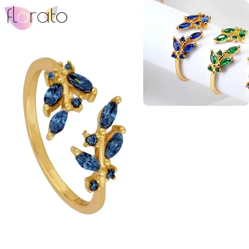 Women's 24K Gold Plated Adjustable Open Hug Ring