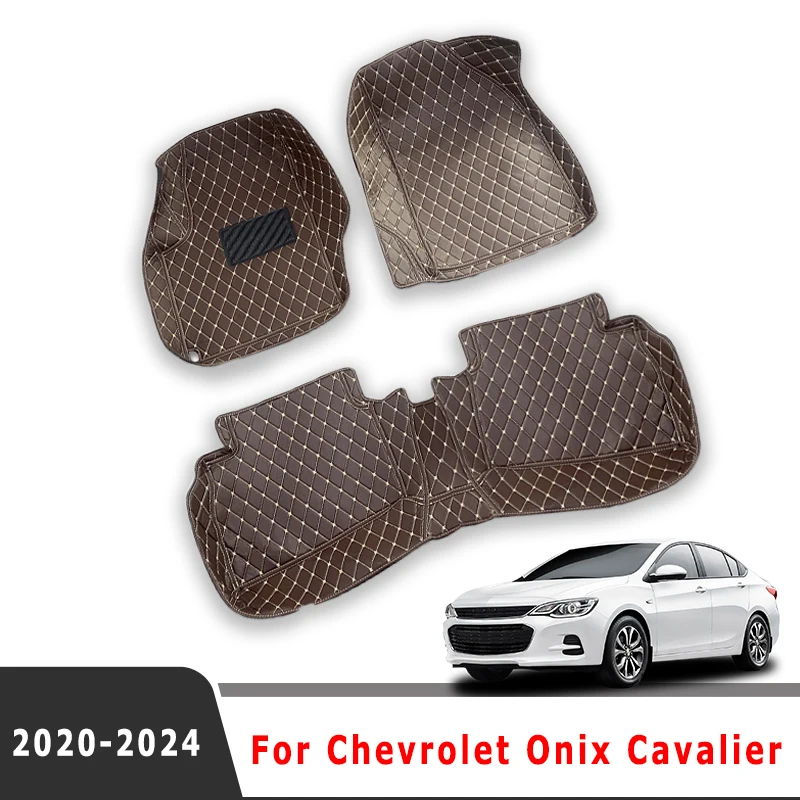 

Car Floor Mats Trunk Carpets For Chevrolet Onix Prisma 2020 2021 2022 2023 2024 2025 Auto Waterproof Accessories Foot Covers