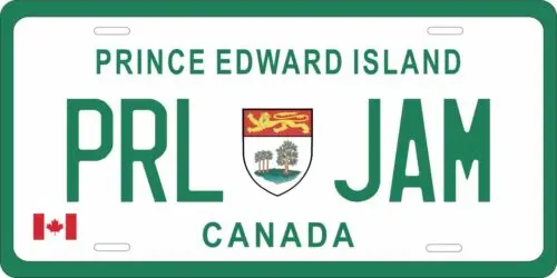 Edward Island 2022 Custom License plates Auto Bike Motorcycle Aluminum