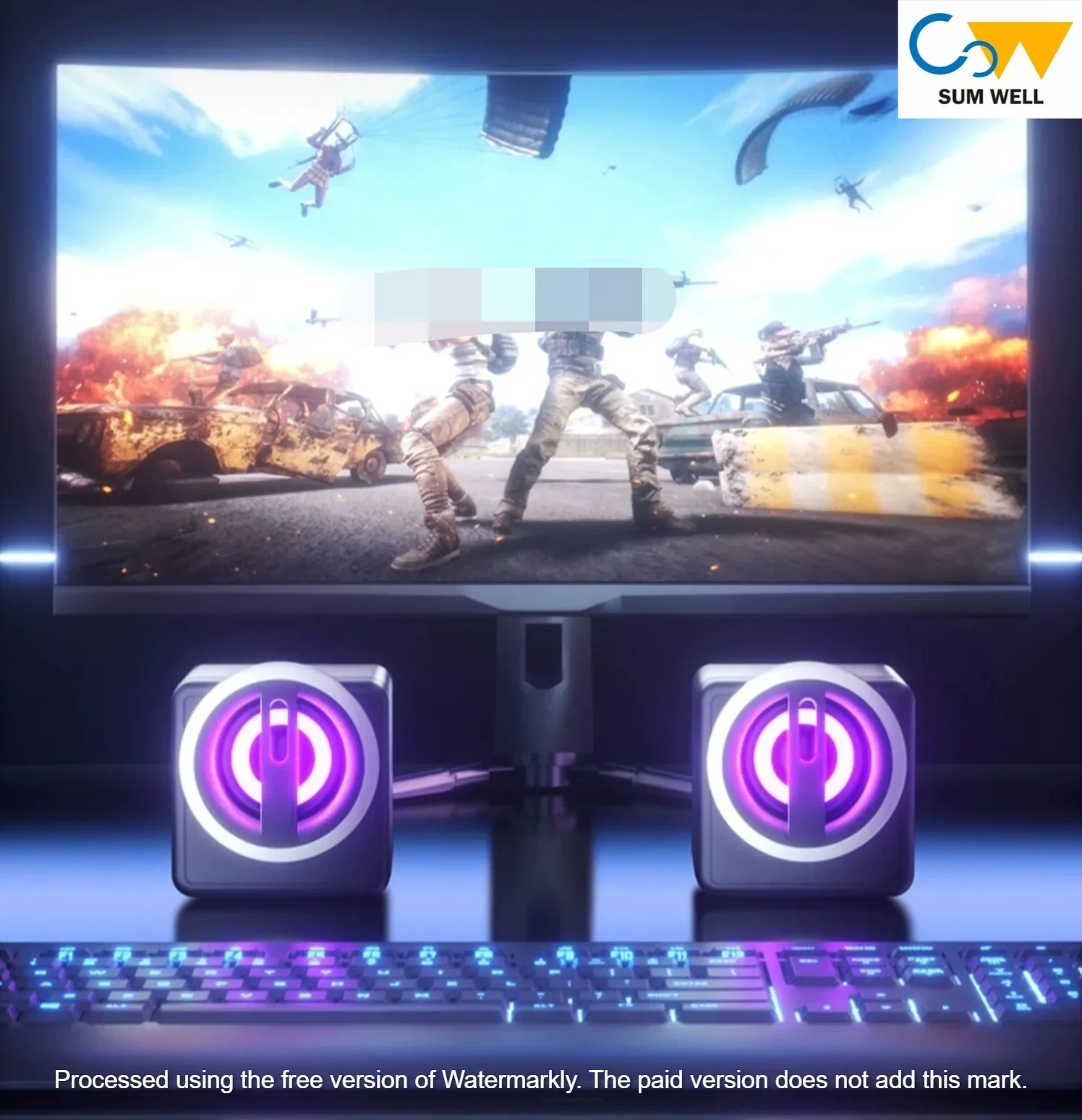 2025 Computerluidsprekers desktop thuis kleine luidsprekers bedrade bluetooth-notebooks e-sportspellen