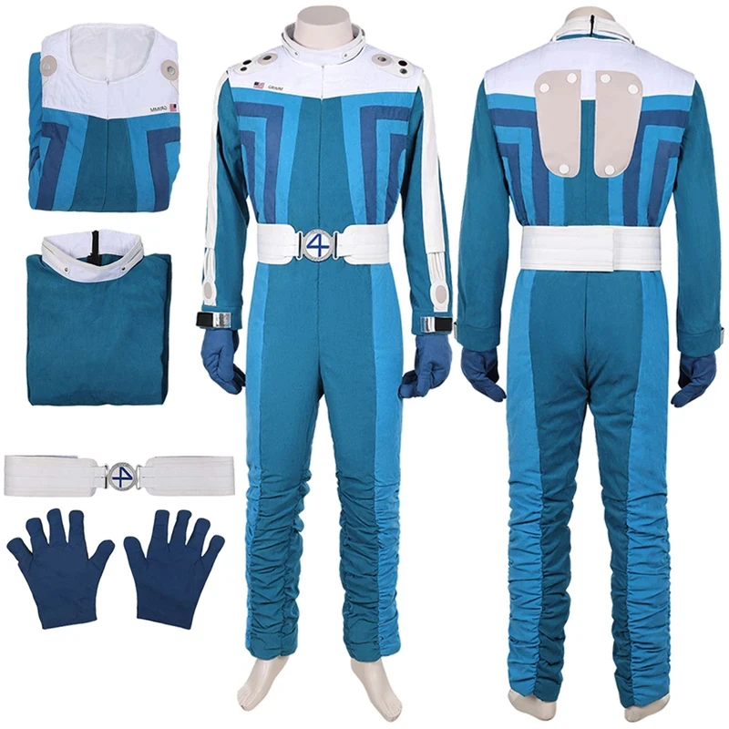 

OPThing Ben Cosplay Fantasy Spacesuit Clothing 2025 Movie 4 Pieces Fantastic Costume Disguise Adult Men Fantasia Party Ou 8f5d][