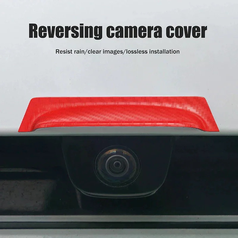 2Pcs Car Rear Camera Rain Cover Automobile Rear Camera Rain Shield Waterproof Protection Protector Car Accessories For Daily Dri