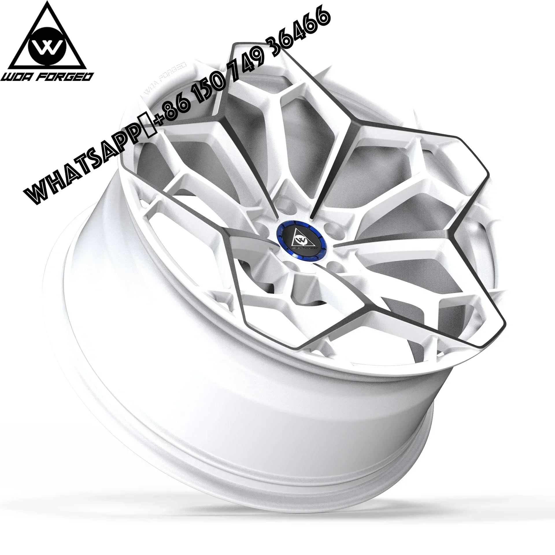 

6061-T6 WOA Racing Car Wheels 19 20 21 22 23 Inch 5x120 5x130 5x112 Custom ODM Forged Alloy Rim for Porsche Mclaren Lamb