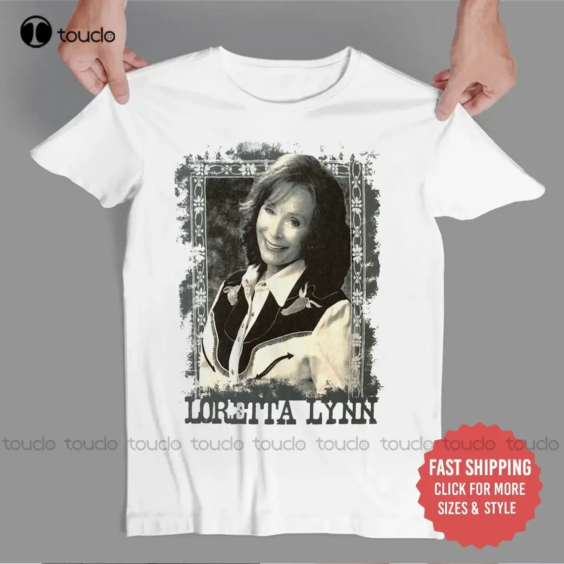 Loretta Lynn T-Shirts Rip Loretta Lynn Shirt Loretta Lynn Rip T Shirt Anime Shirts For Women Xs-5Xl Custom Gift Make Your Design