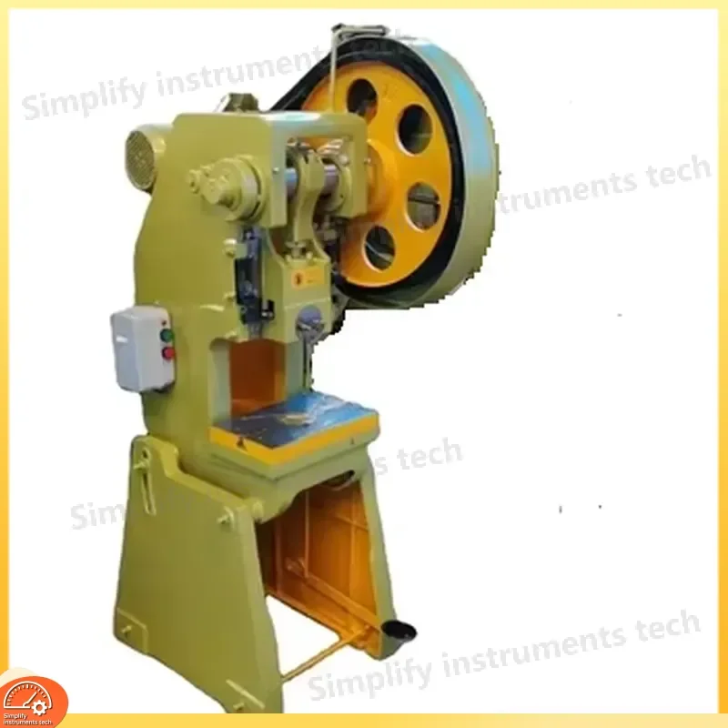 Mini C Frame Pneumatic Press J23 16T Small Air Power Press Adjustable Stroke Punch Press for Metal Stamping Cutting