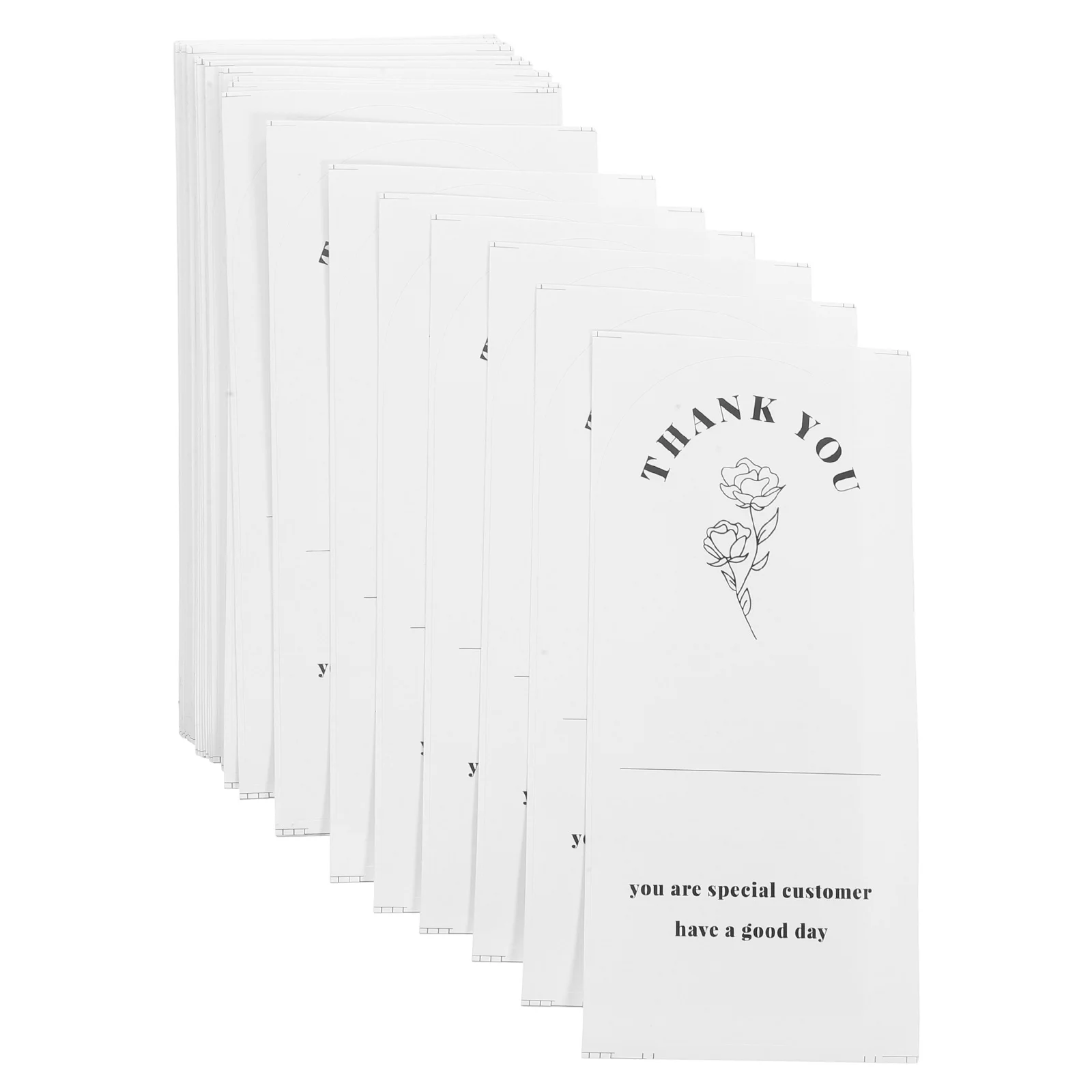 50 قطعة شكرا لك ملصقات ذاتية اللصق ختم الشارات للهدايا التعبئة حقيبة إغلاق وضع العلامات التجارية الصغيرة التعبئة والتغليف الزخرفية