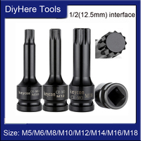 1Pc Star Bit Socket 1/2\