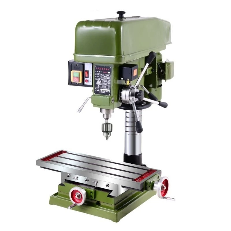 

Настольная дрель промышленного класса 380, сверхмощный настольный сверлильный станок, фрезерный станок для сверления и нарезания канавок, бытовой маленький