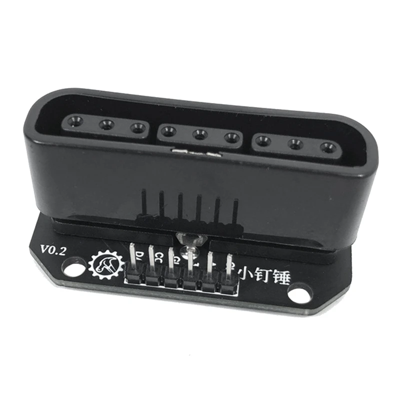 Placa adaptadora de alça ps2, 2 peças, para ps2 ps3, placa adaptadora de alça, robô, carro inteligente stm32 para arduino 51