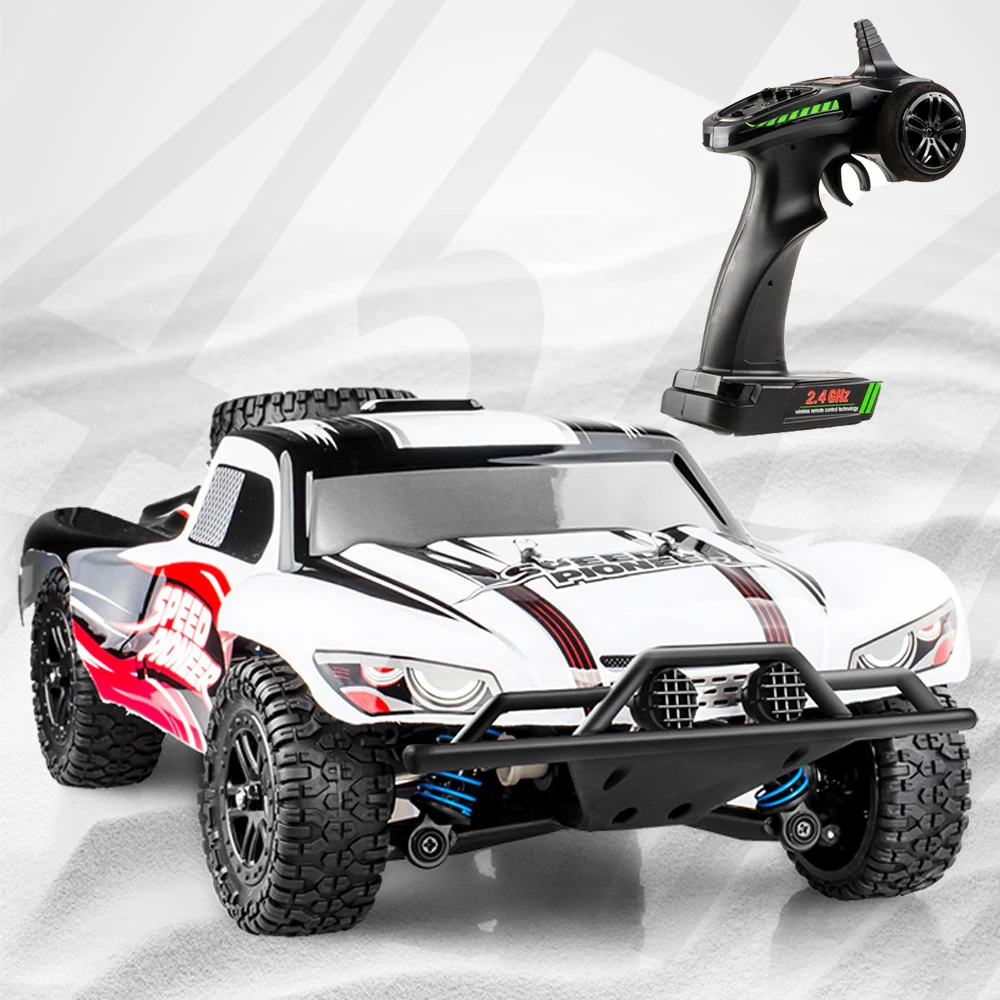 new off-road climbing high-speed RC car 1/18 professional waterproof sand racing RC Crawler mountain rat rally short truck model