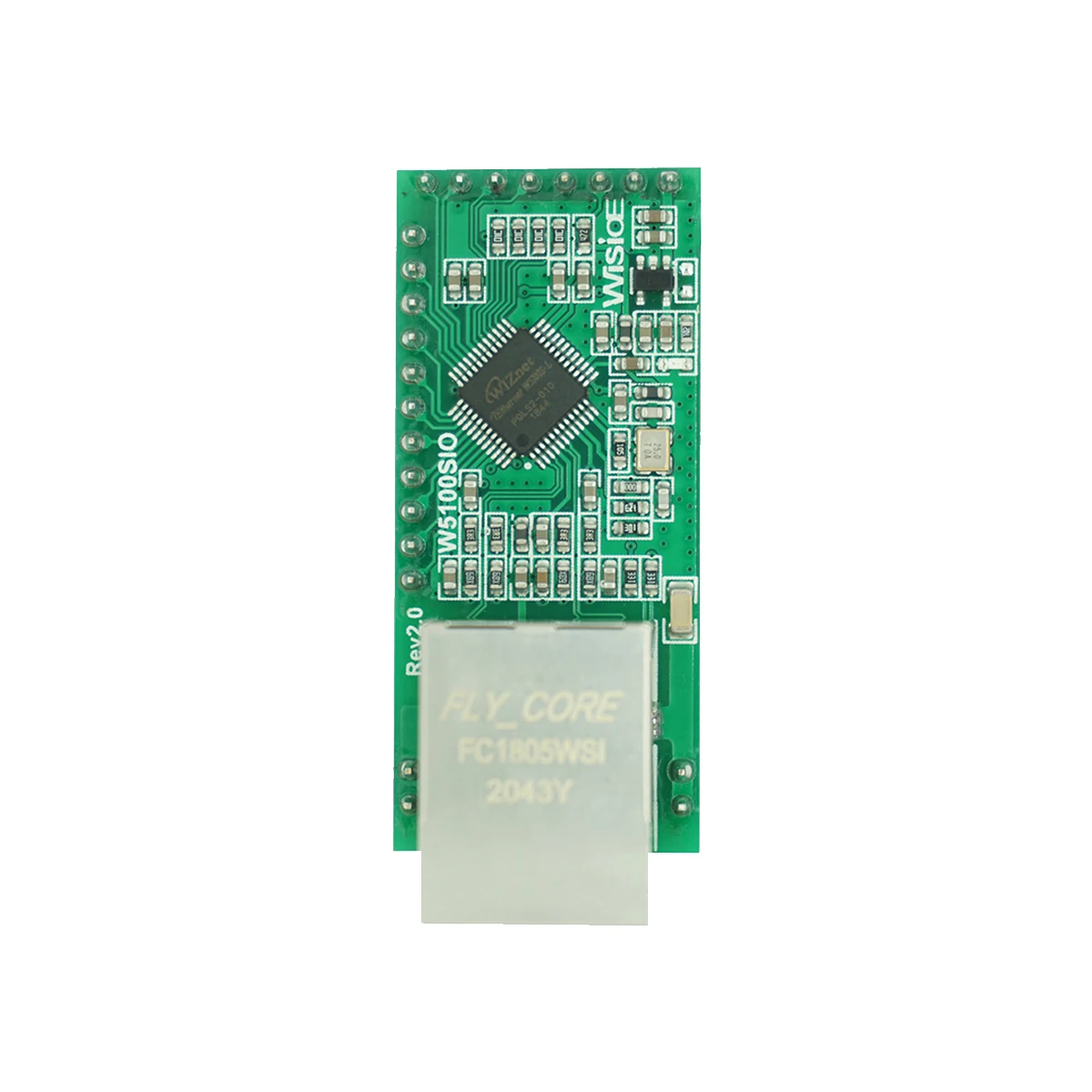 W5100S module development board W5500 Ethernet network module SPI/8-bit data bus STM32 routine