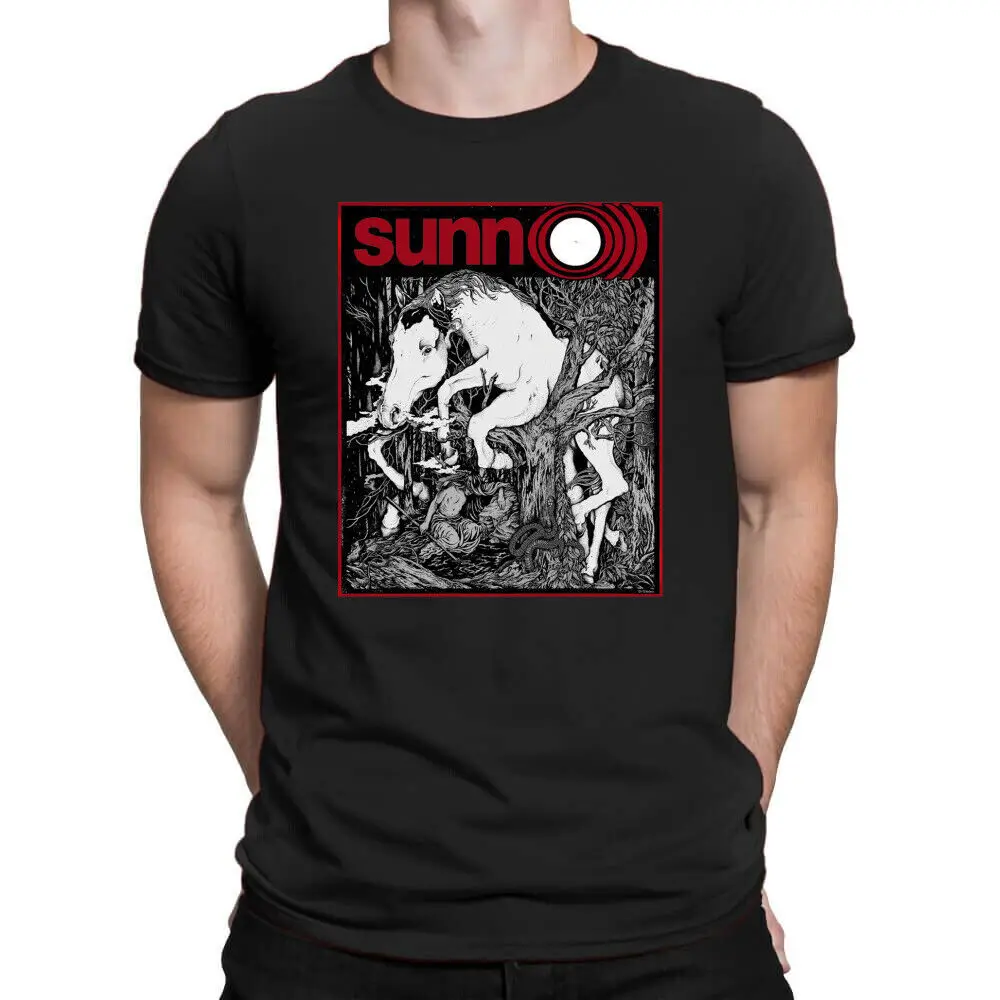 BEST TO BUY Dark Art Sunn O))) Phenomenal Horse Epic Music S-5XL T-Shirt