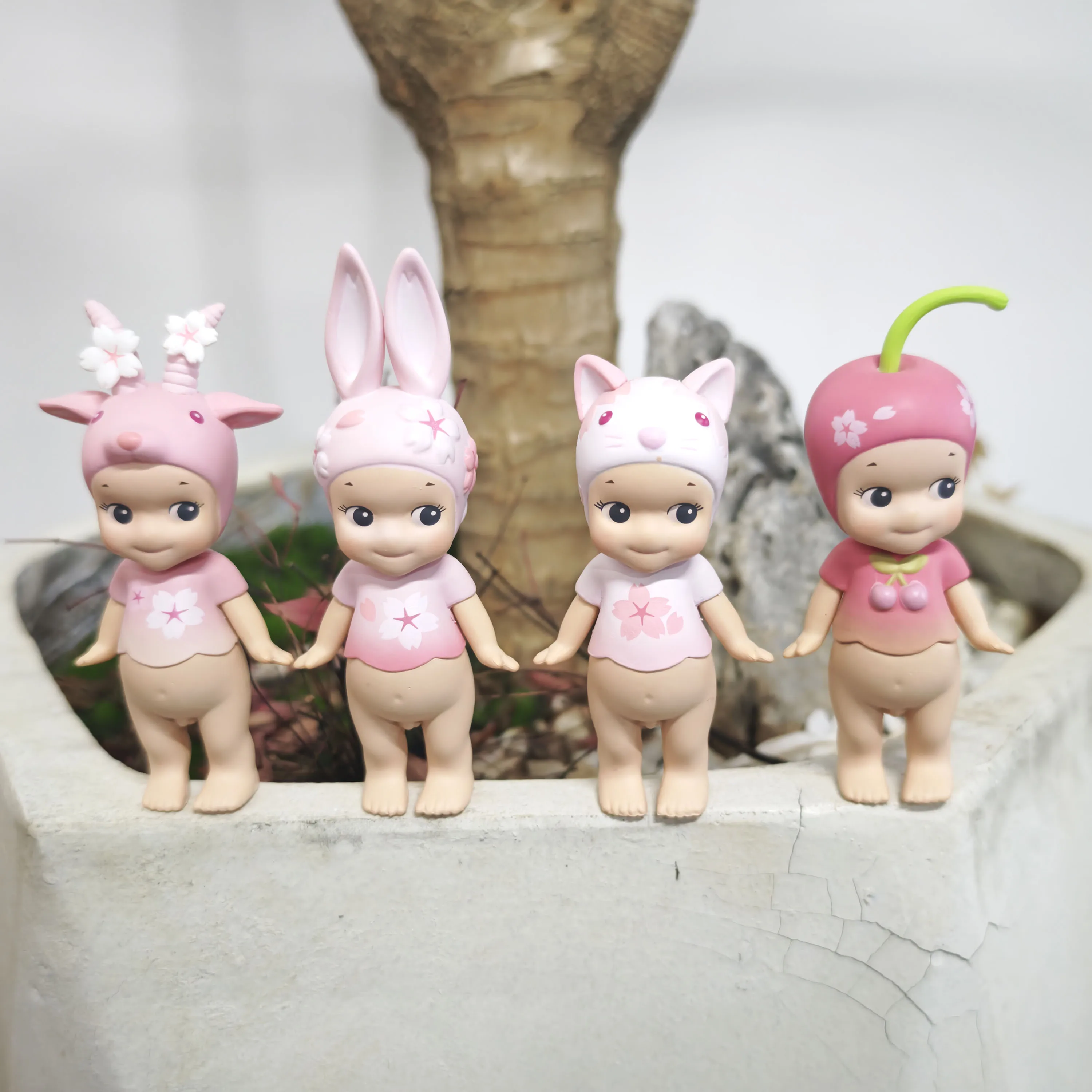 

Sonny Angel Blind Box Toys Cherry Blossom Series Pink Anime Mini Action Figure Model Cute Doll Ornament Birthday Christmas Gifts