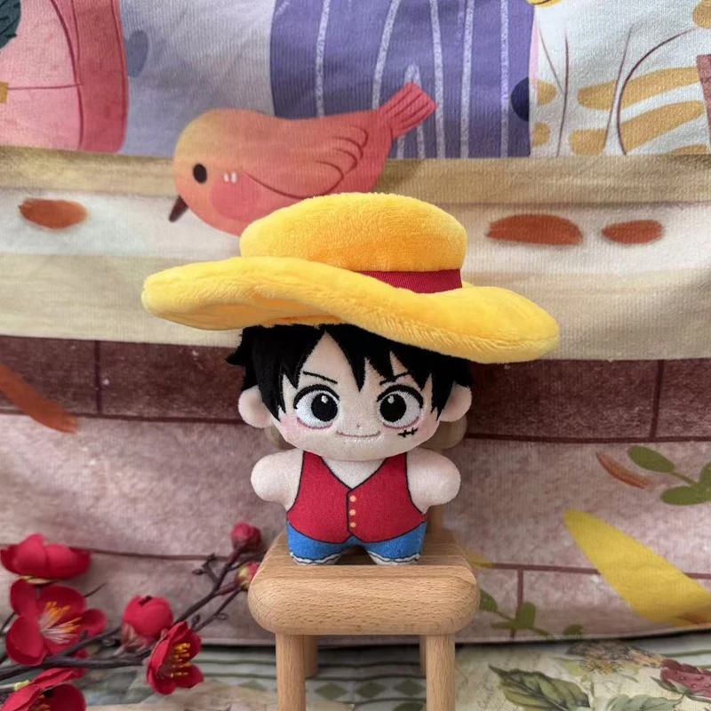 

4 Styles Luffy/Zoro/Ace/Sanji One Piece Japanese Anime Peripherals Plush Doll Soft Stuffed Toys Pendant For Fans Birthday Gift