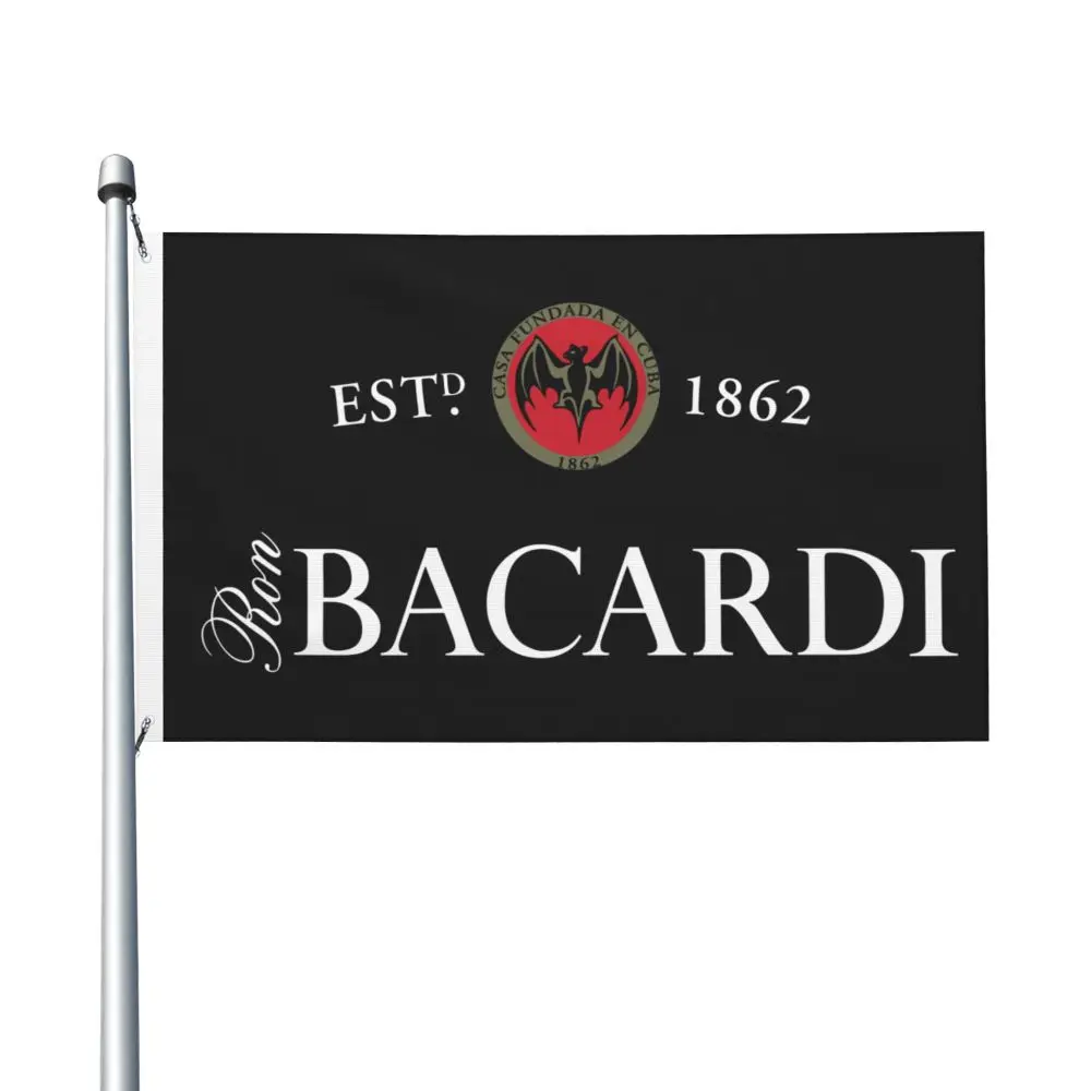 جديد Bacardi جهين راية نسيم العلم حديقة العلم الزخرفية العلم حزب راية 3x5FT (90x150 سنتيمتر) #1