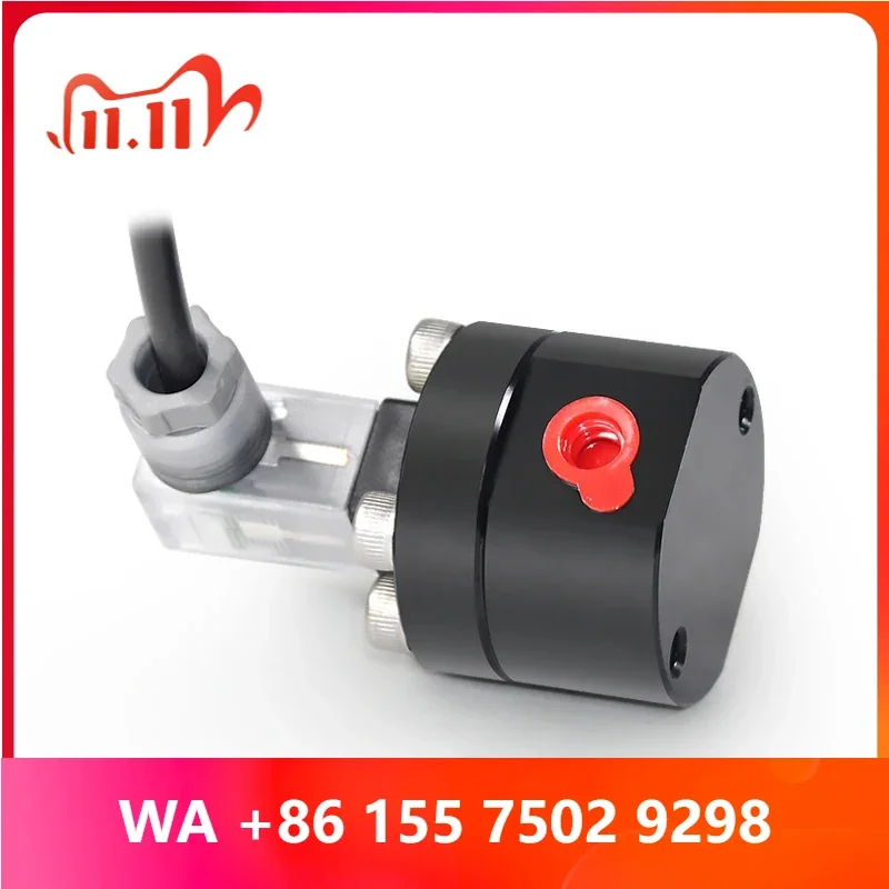 0.5 Pernt High Accuracy CX-M5.2-AL 1-400ml/min Mini Oal Gear Flow Meter for Fuel Glue Resin Ethanol Liquid L Measurement