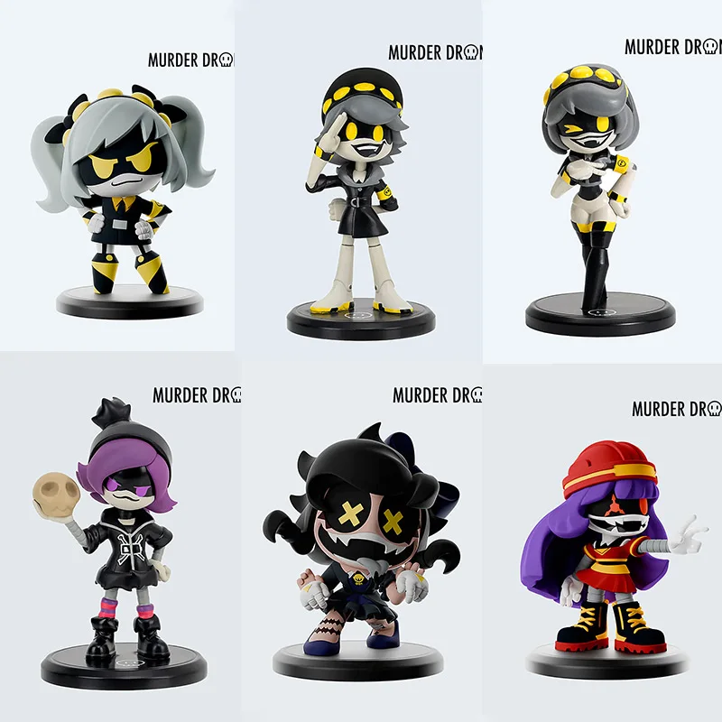 

（In stock）Official Inorganic Killer Figure Collection - Cyn & Uzi Keychain Display Model GLITCH Merch