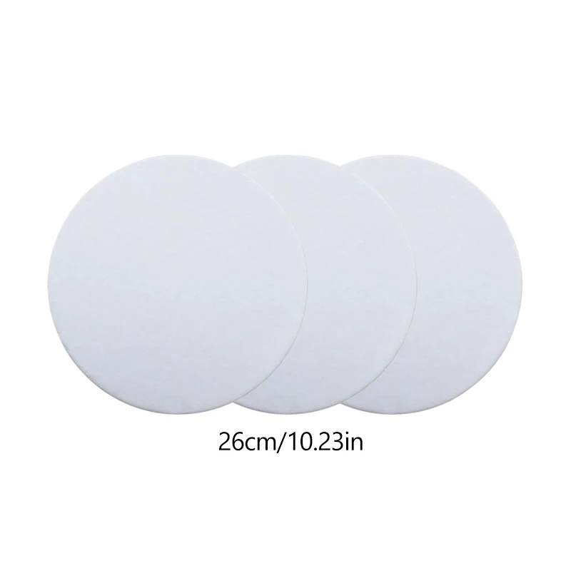 thumbnail image 1 of Round Cake Board Set 3Pcs 12 16 22 26cm Cardboard Base for Cupcake Dessert Baking, 1 of 3