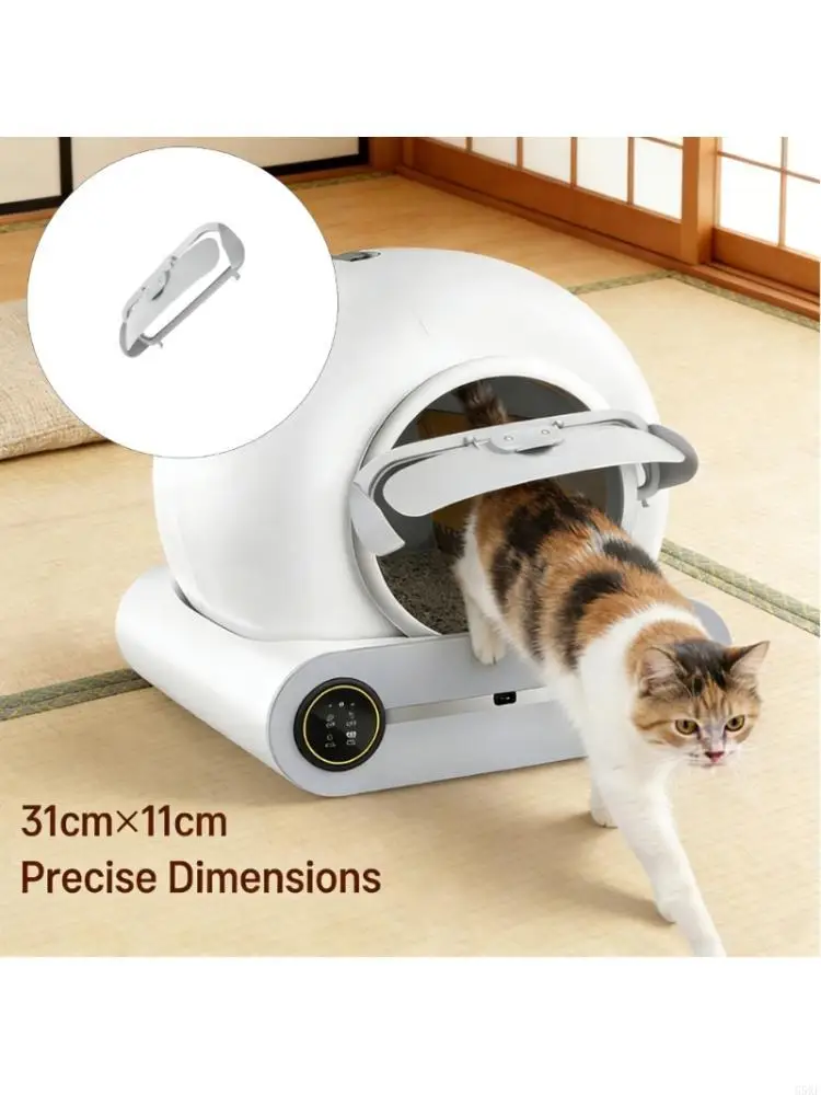 Automatic Litter Box Replacement Cover Panel Efficient Odor Control Door Part 55KF