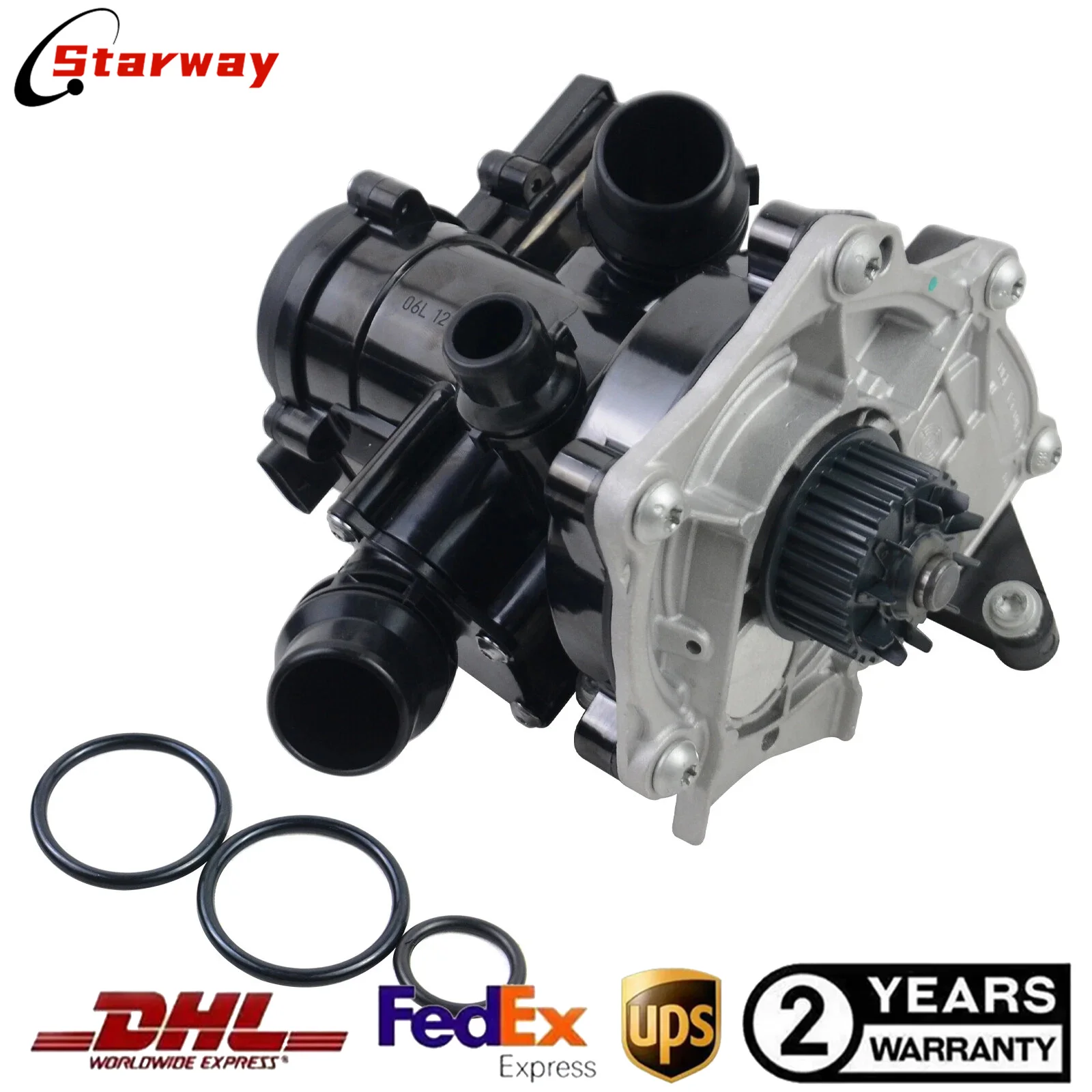 For Audi A4 A6 Q3 Q5 Q7 Automobile Electric Water Pump 06L121111H Water Pump Assembly For VW Golf Jetta Passat Tiguan 06L121111B
