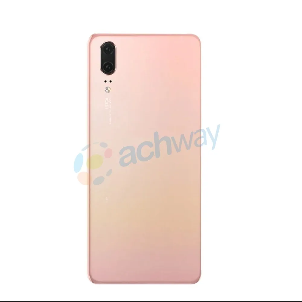 Back Glass Cover For Huawei P20 Pro Battery Cover Rear Panel Back Door Housing Case For Huawei P20 Battery Cover+Camera Lens