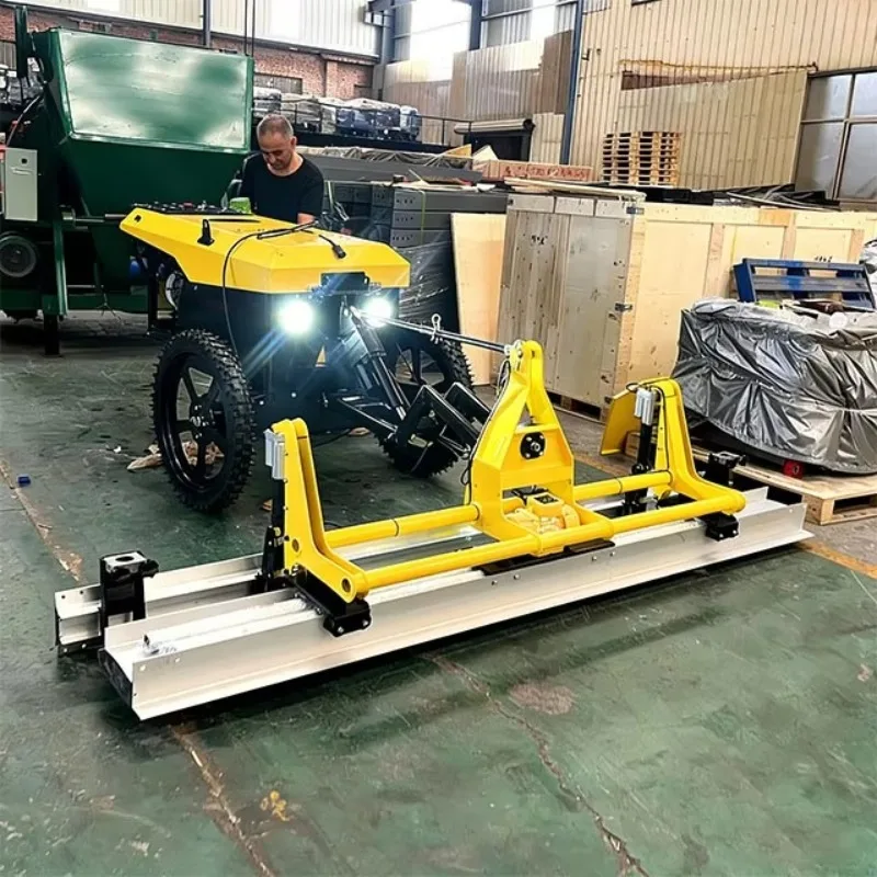 Laser Concrete Screed Ride On Paver Concrete Paving Smooth Machinery Laser Scanning Screed High Quality Automatic Leveling