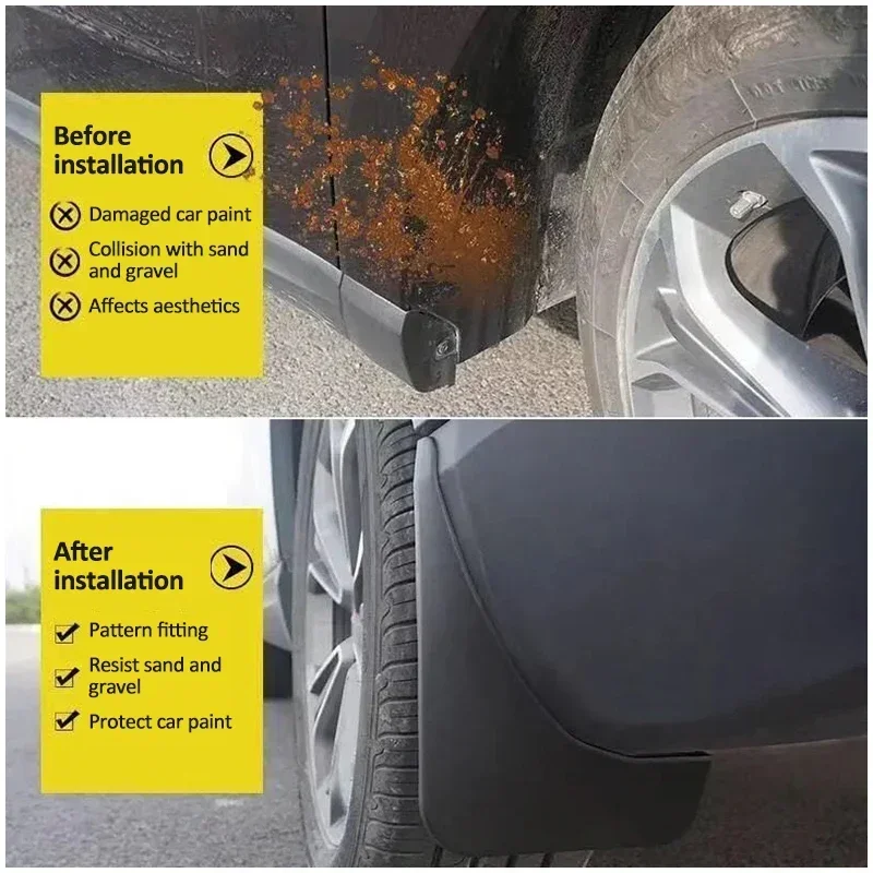 

Автомобильные брызговики для Buick Envision S, аксессуары 2024 2025, авто брызговик, защита от царапин, брызговики, автомобильные аксессуары